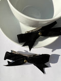 Velvet Bow Hairclip